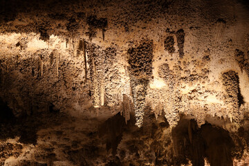 Wall Mural - Rock formations in Carlsbad Caverns National Park, New Mexico