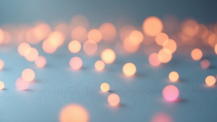 Aufkleber - Bright and elegant blurred circles on a canvas. Bokeh images for background banners and posters, featuring elegant and vibrant colors.