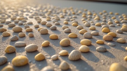 Poster - Seamless Sand Wash Surface and Floor Texture, Repeating Design.