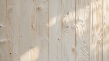 Poster - Cream white wooden texture wall background. Light painted plywood surface for seamless pattern bright on wallpaper. Blank beach summer table for design and decoration.