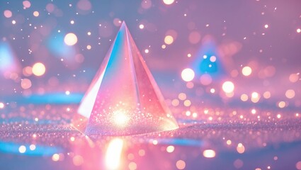 Poster - Background Texture Prism Light Rainbow Effect Sunlight Sparkle