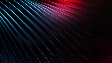 Wall Mural - This stock motion graphics video includes a clip of a Dynamic Fiber Rays