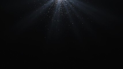 Wall Mural - This stock motion graphics video includes a clip of a Ethereal Light Particles