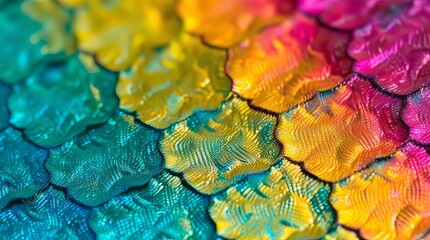 Poster - A colorful, abstract design with a lot of different colors