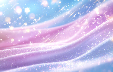 Poster - Sparkling light effects digital art abstract background colorful environment soft focus creative concept
