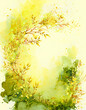 © Maizal - Abstract background with Spring theme in water color style, part 53