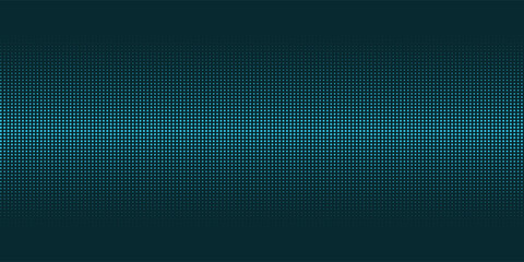 Poster - Waves with connected dots. Abstract digital background with particles. 3D grid surface in tech style. Big data. Vector illustration for poster, cover, banner or placard