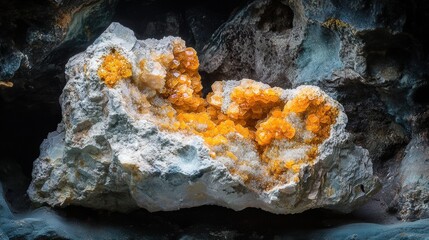Poster - mineral-based life form that thrives underground