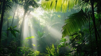 Poster - rain trees serve as natural air conditioners in tropical environments