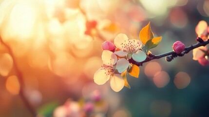 Poster - the season of spring represents hope, renewal, and joy