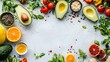 © Photo Dogg - Avocado on white background
