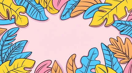 Poster - Negative space is utilized to create botanical shapes, emphasizing the interplay between absence and presence in a striking visual narrative.