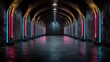 © J. Thamanoon - Exploring the Depths of Light Patterns in a Tunnel with Endless Possibilities Ahead