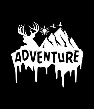 Adventure - Custom Printable Design Cut File for Cricut and Silhouette – Instant Download for DIY Projects