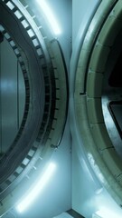 Wall Mural - space station interior in space