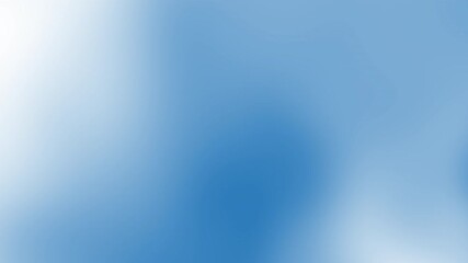 Poster - A soft blue abstract background with smooth gradients, creating a calming and serene atmosphere.