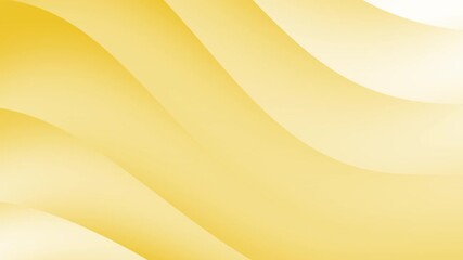 Poster - A smooth, wavy pattern in varying shades of yellow creates an abstract background.