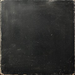 Poster - Plain black textured background with vintage distressed look
