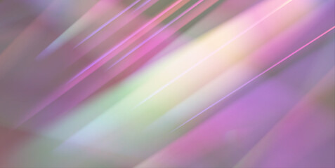 Wall Mural - vibrant spectrum illusions: a surreal composition of softly blending purple and neon beams forming a