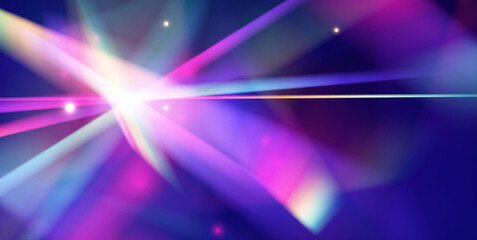 Wall Mural - hypnotic prism reflection: a kaleidoscopic fusion of diagonal light streaks, gradient colors, and a 