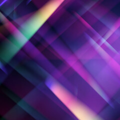 Wall Mural - digital light veil: a captivating abstract play of purple, pink, and cyan beams merging into a futur