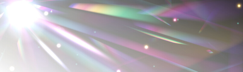 Wall Mural - digital light veil: a captivating abstract play of purple, pink, and cyan beams merging into a futur