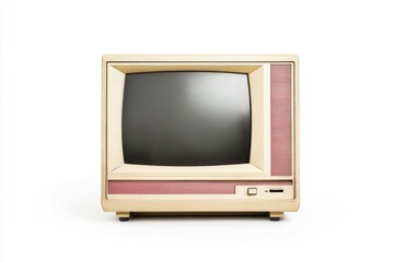 Aufkleber - Small TV on a wooden stand