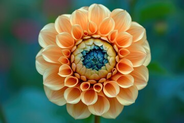 Poster - A beautiful flower up close with a blurred background