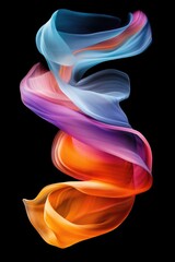 Poster - A close-up shot of a cell phone on a black background, suitable for use in technology or product-related contexts