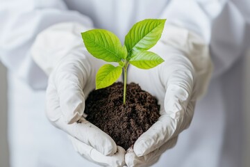 Aufkleber - Regenerative Agriculture Innovation Precision Seedling Cultivation with Eco-Conscious Biotechnology - Sustainable Growth Solutions for Modern Farming Enterprises