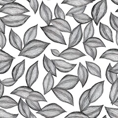 Poster - Elegant Textural Stipple Pattern Hand Drawn Pen Sketch Effect for Design Projects