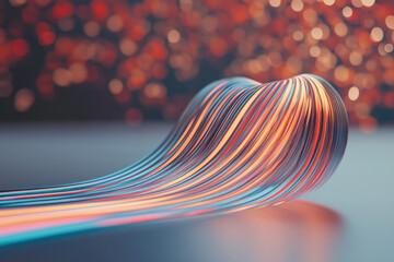 Fototapete - a colorful abstract background with a blur