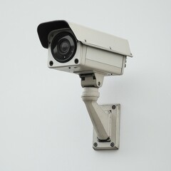 Poster - Security camera mounted on a wall for enhanced surveillance and safety in residential or commercial areas
