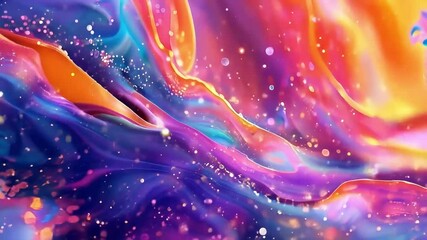 Poster - Colorful Abstract Background Design Showcasing Vibrant Waves and Textures Meant for Business Presentations and Professional Use