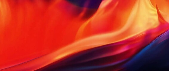 Fototapete - Colorful Abstract Waves Creating a Dynamic and Vibrant Business Environment Backdrop