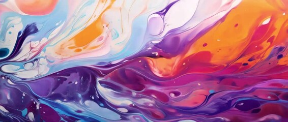 Poster - Vibrant Abstract Wallpaper for Business Settings Enhancing Creativity and Inspiration in the Workplace