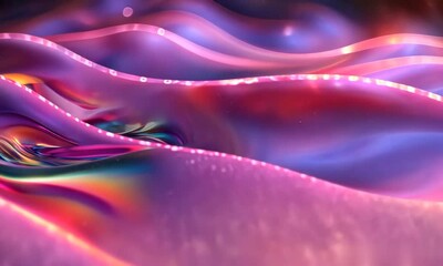 Poster - Colorful Abstract Wallpaper Featuring Flowing Shapes and Vibrant Hues Designed for a Modern Business Environment
