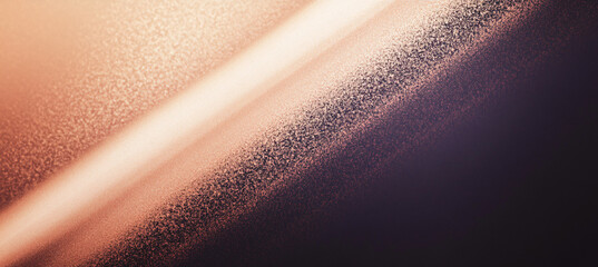 Poster - Abstract Rose Gold and Dark Purple Diagonal Gradient Texture Background with Speckled Effect