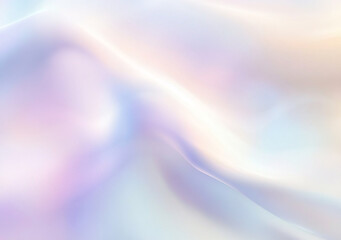 Poster - Abstract Pastel Rainbow Holographic Background Texture, Iridescent Pearlescent Shimmer, Soft Colorful Gradient