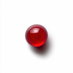 Poster - Glossy Crimson Sphere