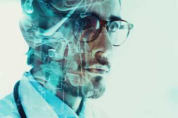 Poster - Picture of person successfully working generative AI image