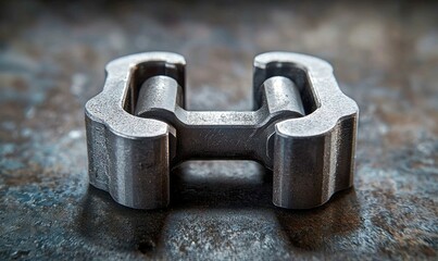 Poster - Metallic Chain Link Part