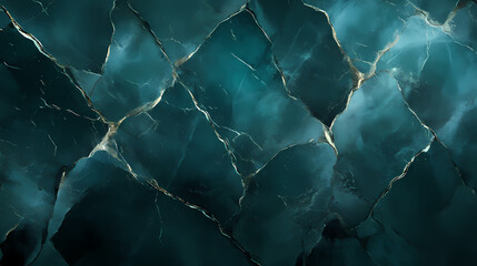  Dark teal smoky texture with glowing cracks. Smoky Glow. Illustration