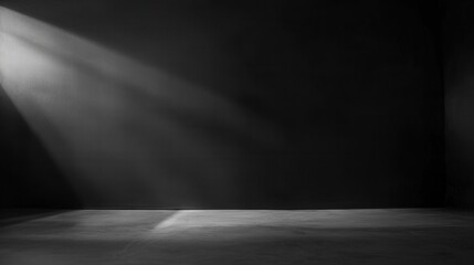 Poster - Serene room illuminated by soft light streaming through the window creating a tranquil atmosphere