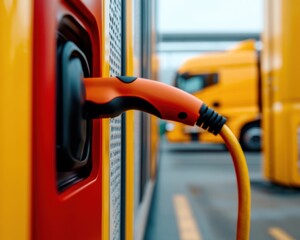 Poster - Electrifying Logistics Next-Gen EV Charging Infrastructure Revolutionizing Sustainable Freight Transport with High-Performance Grid Integration Technology