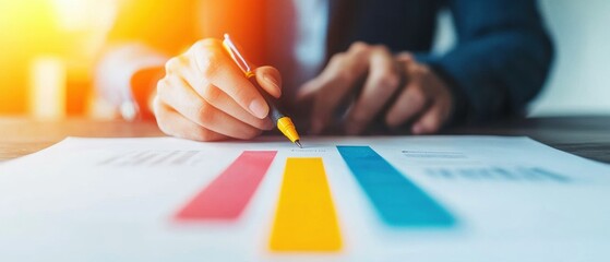 Poster - Minimalist Financial Strategy Data-Driven Retirement Planning with Color-Coded Analytics for Senior Wealth Management and Professional Advisory Services