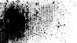 © Song Long - Black white halftone dotted white background. Black spots, splashes and dotted paint marks on a white background. grunge texture of old background.