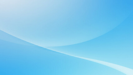 Poster - Sophisticated Light Blue Gradient with an Abstract Luxury Aesthetic
