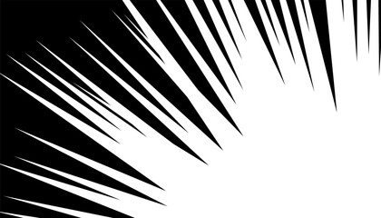 Poster - black and white abstract sharp pattern for dramatic frame element. modern technology background. vec