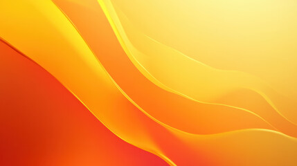 Wall Mural - abstract orange and yellow swirling texture